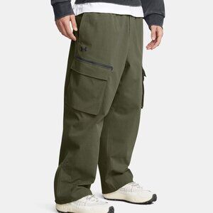 Under Armour Men's Unstoppable Cargo Utility Pants Green, Size Medium-Tall (New)